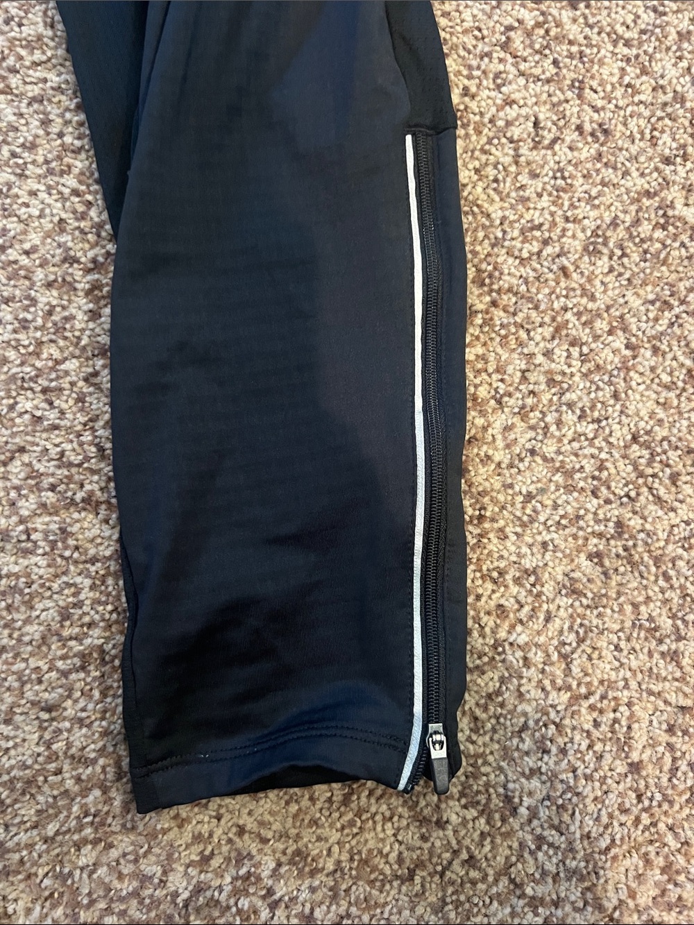 Nike Black Dri-FIT Active Pants with Subtle Logo - Picture 2 of 8